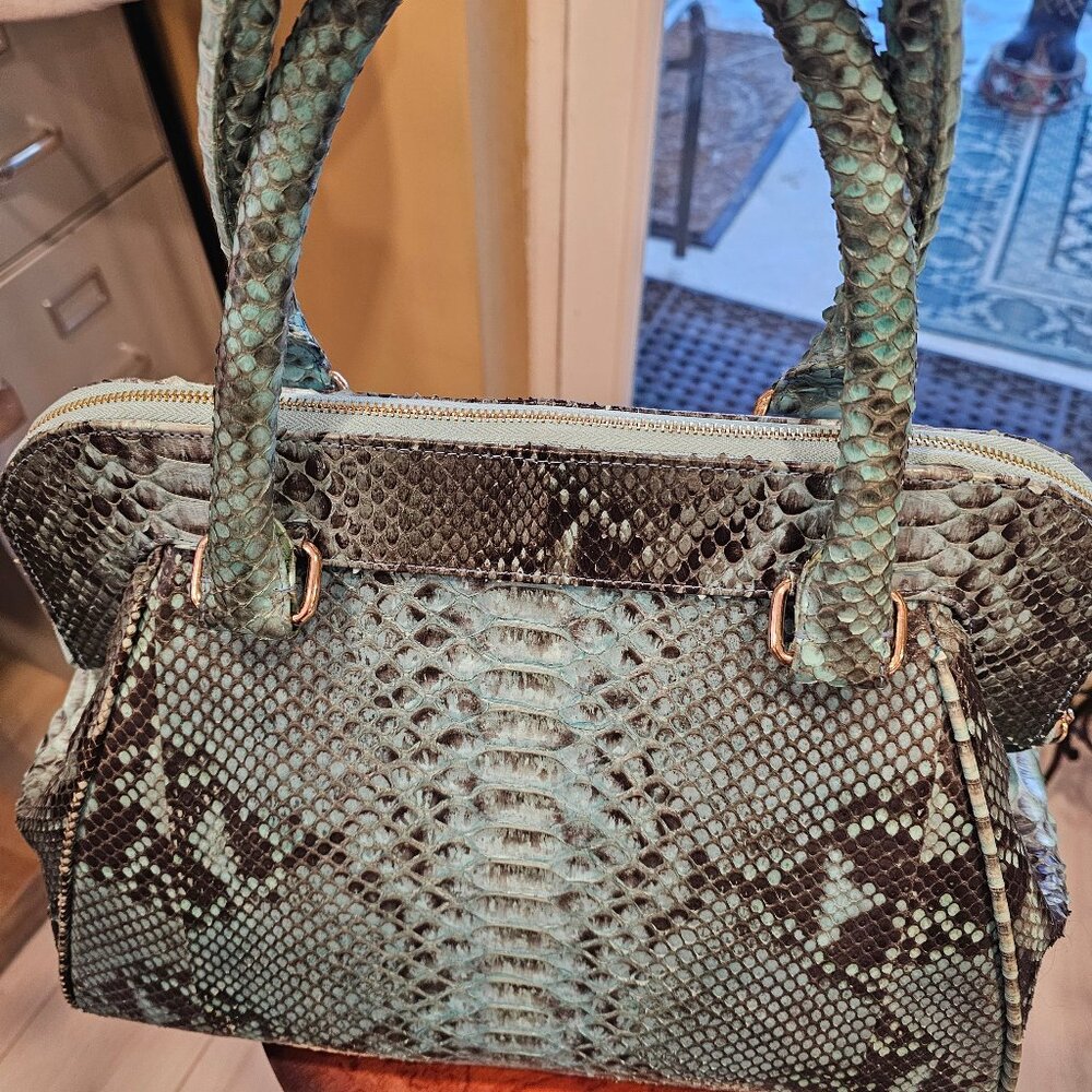 Pelle Python Collection Large Bag - image 3